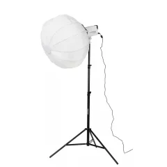   Godox LA300Bi Bi-Color LED lámpa Szett Gömb Softboxal (Bi - 65cm - 2,6m)