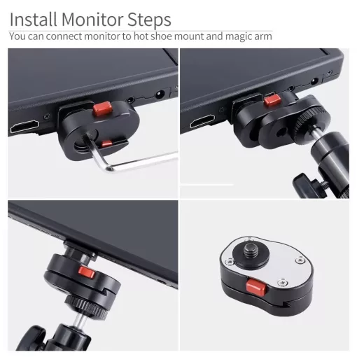 Mikrosat Gyorscseretalpas Monitor Tartó