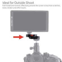 Mikrosat Gyorscseretalpas Monitor Tartó