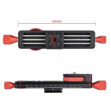 Mikrosat Macro sín - Gyorscseretalp adapter csúsztatható (Arca)