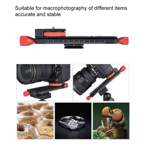 Mikrosat Macro sín - Gyorscseretalp adapter csúsztatható (Arca)