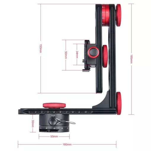 Mikrosat PH-720 panoráma fej, fém