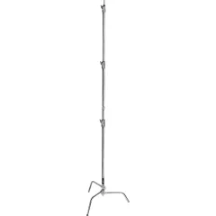   Mikrosat C-Stand Állvány - Állítható Lábbal (max. 10kg, 330cm) silver 11