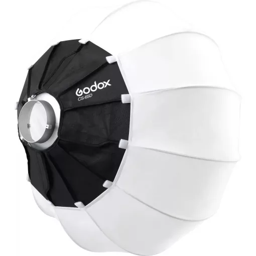 Godox LE300Bi Bi-Color LED Podcast lámpa Szett Gömb Softboxal (Bi - 65cm - 2,6m)