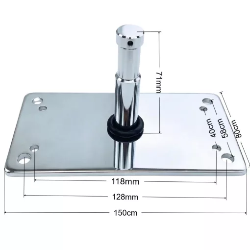 Mikrosat F800 Baby Plate Spigottal