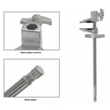 Mikrosat satu spigottal - End Jaw Clamp - 32cm