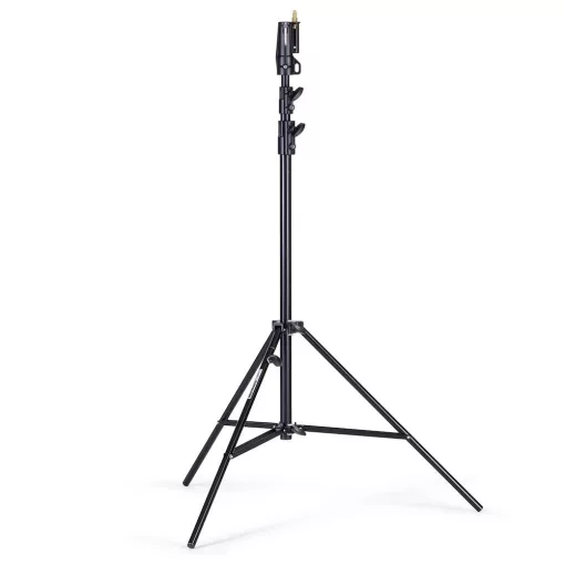 Manfrotto Senior alumínium állvány, szint. lábbal, fekete (007BU)