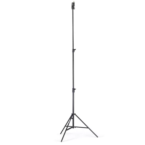 Manfrotto Senior alumínium állvány, szint. lábbal, fekete (007BU)