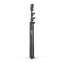 Manfrotto Senior alumínium állvány, szint. lábbal, fekete (007BU)