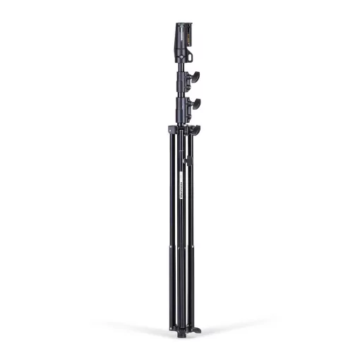 Manfrotto Senior alumínium állvány, szint. lábbal, fekete (007BU)