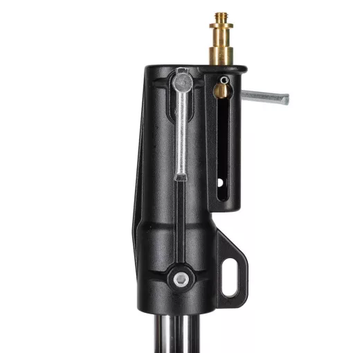 Manfrotto Senior alumínium állvány, szint. lábbal, fekete (007BU)