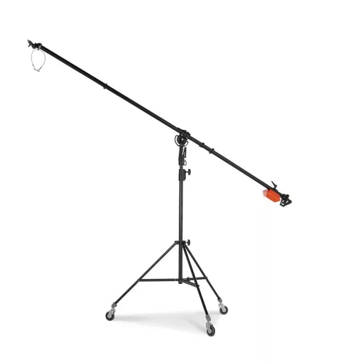 Manfrotto Superboom állvánnyal, fekete (025BS)