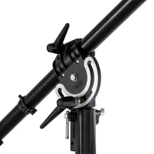 Manfrotto Superboom állvánnyal, fekete (025BS)