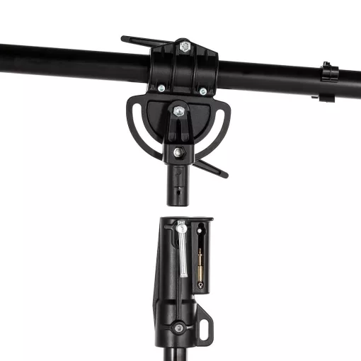 Manfrotto Superboom állvánnyal, fekete (025BS)