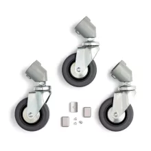 Manfrotto 3 darabos kerékszett, fékek nélkül, adapterrel, 80mm (109)