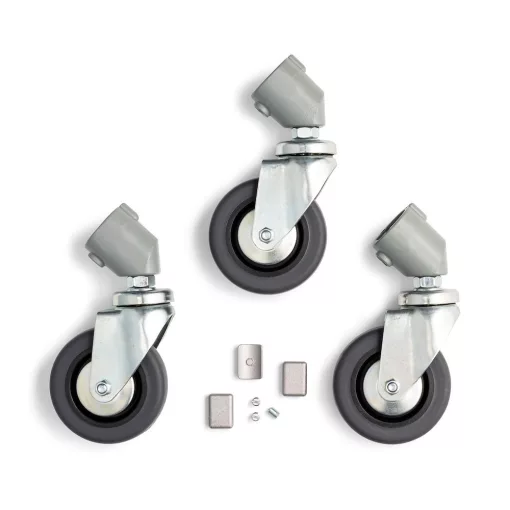 Manfrotto 3 darabos kerékszett, fékek nélkül, adapterrel, 80mm (109)