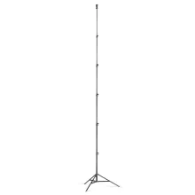 Manfrotto Super giant 6 szekciós alumínium állvány 1szint.láb, fekete (269HDBU)