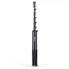 Manfrotto Super giant 6 szekciós alumínium állvány 1szint.láb, fekete (269HDBU)
