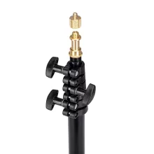 Manfrotto Low mini pro alumínium lámpa állvány, fekete (156BLB)