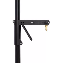 Manfrotto Oszlop állvány, fék. kerekek, levehető talp, alu, fekete (231B)
