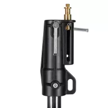 Manfrotto Senior állvány légcsillapítással, szint. lábbal, fekete (007BUAC)