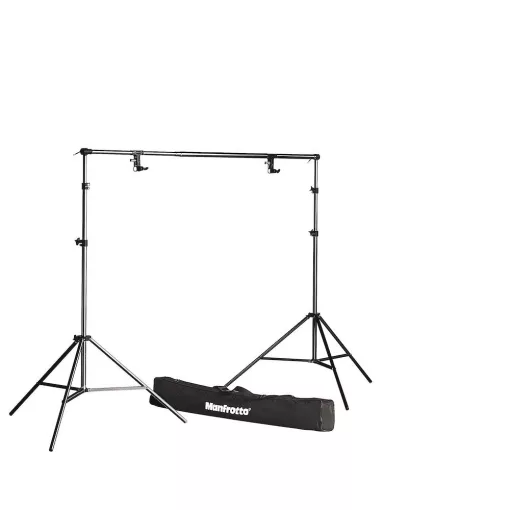 Manfrotto Háttértartó szett állványok + tartórúd + táska + kampók (1314B)