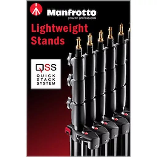 Manfrotto Master légcsillapításos lámpaállvány 3db-os szett, fekete (1004BAC-3)