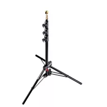 Manfrotto Mini kompakt légcsill. alu lámpaállvány 3db-os szett, fekete (1051BAC-3)