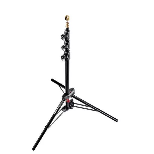 Manfrotto Mini kompakt légcsill. alu lámpaállvány 3db-os szett, fekete (1051BAC-3)