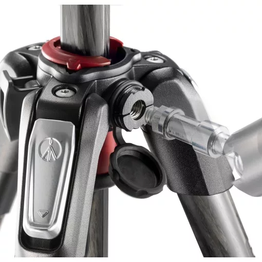 Manfrotto 190XPRO karbon 4 szekciós állvány, horizontális oszloppal (MT190CXPRO4)