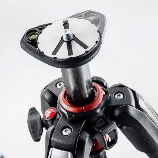 Manfrotto 055 karbon 3 szekciós állvány, horizontális oszloppal (MT055CXPRO3)