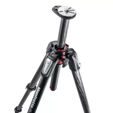 Manfrotto 055 karbon 3 szekciós állvány, horizontális oszloppal (MT055CXPRO3)