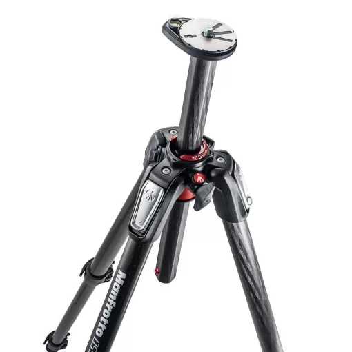 Manfrotto 055 karbon 3 szekciós állvány, horizontális oszloppal (MT055CXPRO3)