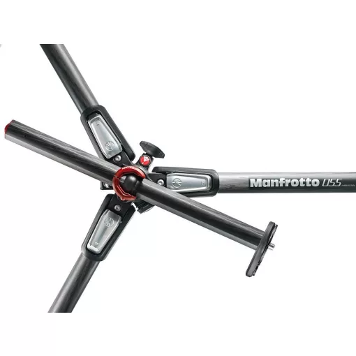 Manfrotto 055 karbon 3 szekciós állvány, horizontális oszloppal (MT055CXPRO3)