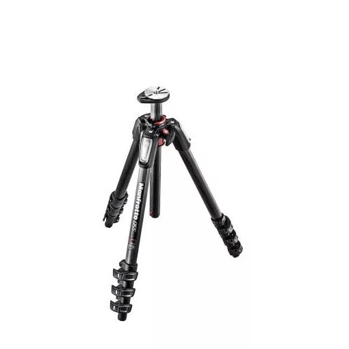Manfrotto 055 karbon 4 szekciós állvány, horizontális oszloppal (MT055CXPRO4)