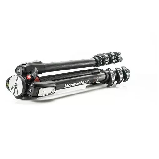 Manfrotto 055 karbon 4 szekciós állvány, horizontális oszloppal (MT055CXPRO4)