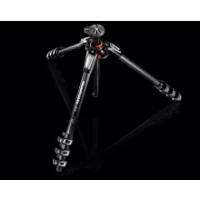 Manfrotto 055 karbon 4 szekciós állvány, horizontális oszloppal (MT055CXPRO4)