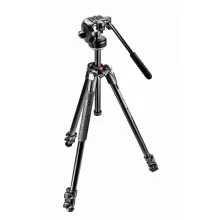Manfrotto 290XTA3 tripod Kit + 2 dimenziós fejjel - 3 szekciós alumínium MK290XTA3-2W