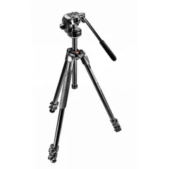   Manfrotto 290XTA3 tripod Kit + 2 dimenziós fejjel - 3 szekciós alumínium MK290XTA3-2W
