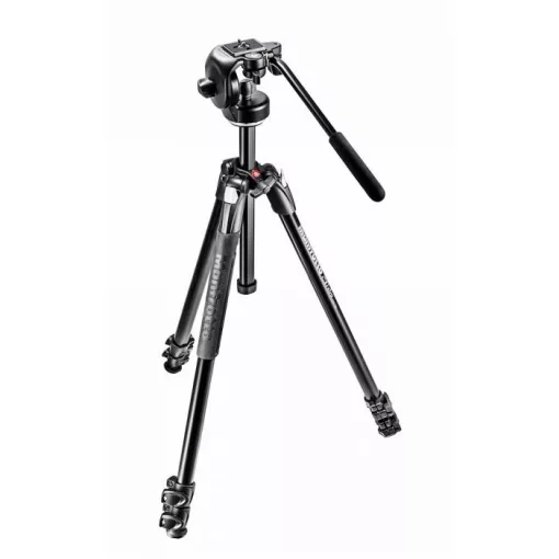 Manfrotto 290XTA3 tripod Kit + 2 dimenziós fejjel - 3 szekciós alumínium MK290XTA3-2W