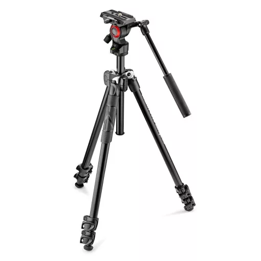 Manfrotto 290 Light kit alu állvány + Befree live fluid video fej (MK290LTA3-V)
