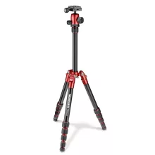 Manfrotto Element traveller kis állvány kit gömbfejjel, piros (MKELES5RD-BH)