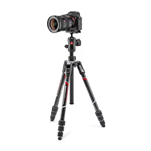 Manfrotto Befree Advanced Tripod Szett - Karbon Fényképezőgép Állvány Gömbfejjel (MKBFRTC4-BH)