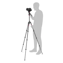 Manfrotto Befree Live Tripod Szett - Karbon Fényképezőgép Állvány Videófejjel (MVKBFRTC-LIVE)