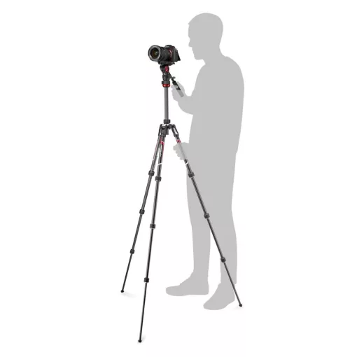 Manfrotto Befree Live Tripod Szett - Karbon Fényképezőgép Állvány Videófejjel (MVKBFRTC-LIVE)