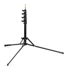   Manfrotto Nano plus lámpaállvány, fekete - 5002BL - (max. 4kg, 197cm)