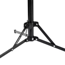 Manfrotto Nano plus lámpaállvány, fekete - 5002BL - (max. 4kg, 197cm)