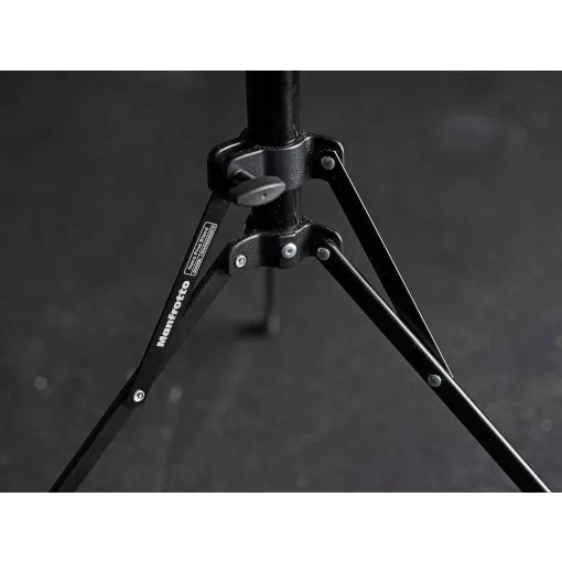 Manfrotto Nano plus lámpaállvány, fekete - 5002BL - (max. 4kg, 197cm)