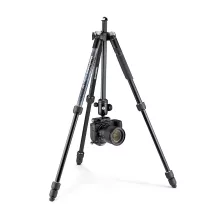 Manfrotto Element MII állvány Alu 4 szekció, gömbfej, fekete (MKELMII4BK-BH)