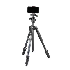   Manfrotto Element MII állvány mobile BT, Alu 4szek. gömbfej, fekete (MKELMII4BMB-BH)
